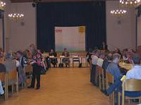 18. M�rz 2004: Wir besuchen die CDU Regionalkonferenz in Maxdorf, wo uns der Wahlkampfexperte Dr. Markus Karp auf die Kommunalwahl einstimmt. 
